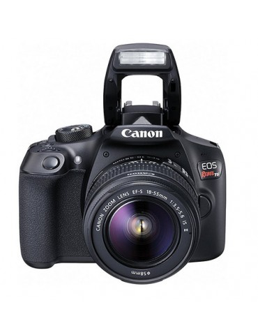 Canon EOS Rebel T6 Digital SLR Camera Kit with EF-S 18-55mm f/3.5-5.6 IS II Lens (Black) 