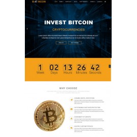 AT InCoin – Cryptocurrency Joomla Template