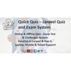 Quick Quiz – Laravel Quiz and Exam System 