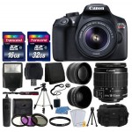 Canon EOS Rebel T6 Digital SLR Camera with 18-55mm EF-S f/3.5-5.6 IS